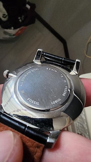 anti pas: Qol saatı, Fossil, rəng - Qara — 2