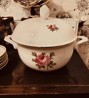 Sup qabları, 1 əd, rəng - Ağ, Farfor, Almaniya