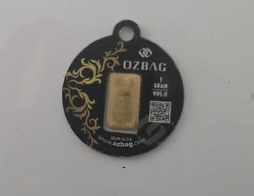 Kişi geyimləri: Məhsul: 1 qramlıq qızıl külçələr - Marka/istehsalçı etiketləri — 2