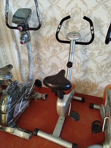 Спорт и отдых: İdman zalı üçün nəzərdə tutulmuş, oturacağı olan stasionar velosiped — 1