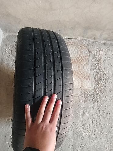 16 şam disk: Opel original 5 kollu yüngül lehimli disklər və şin komplekti - — 5