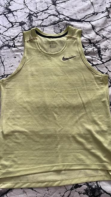 nike corab: Nike kişi idman maykası - Model: Nike Dri‑FIT qaçış/fitnes maykası - — 1