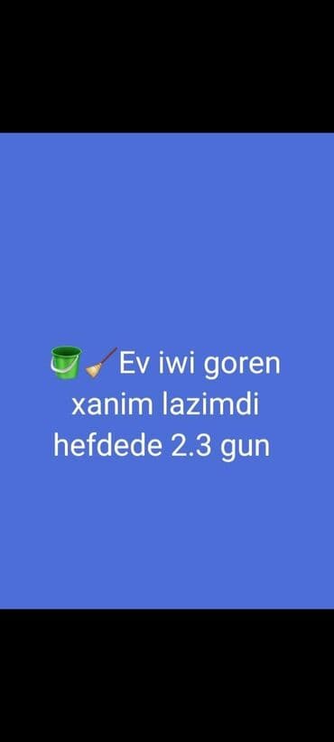 Otel, kafe, restoranlar: Ev qulluqçuları — 1