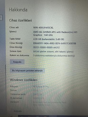 notebook samsung: Samsung noutbuk - Model xətti: Samsung (qara, metal effektli qapaq) - — 3