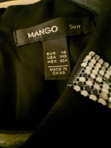 Mango firmasının donu XS razmer,bir dəfə geyinilib,20man,qara — 3