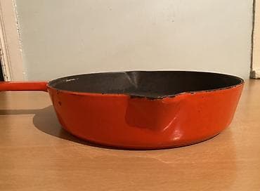 tava tefal: Tava, rəng - Qırmızı, Çuqun — 2