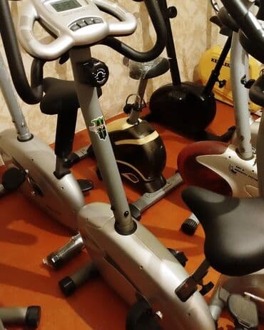 Velosiped aksesuarları: Gümüşü rəngdə, idman zalı və ya evdə məşq etmək üçün nəzərdə tutulmuş — 1