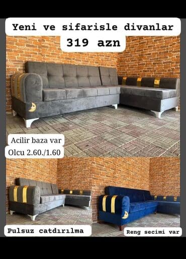 kunc divan uzlukleri: Künc divan, Qonaq otağı üçün, Parça, Bazalı — 1