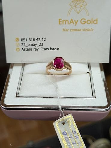 black afgano ətir: Üzük, Sarı qızıl, Yaqut — 2