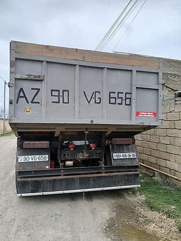 karavan maşın: KAMAZ yük maşını – bortlu/dump tipli Xüsusiyyətlər: - Marka/model — 1