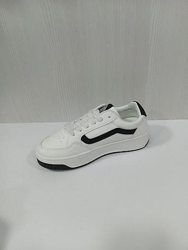 Мужская обувь: Unisex idman krossovkaları – qara/ağ və bej/ağ rəng kombinasiyaları — 6