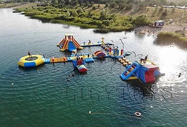 Hovuzlar: Şişmə aquapark | YENİLİK 2026 | Suda hazır istirahət sistemi | Biznes — 7
