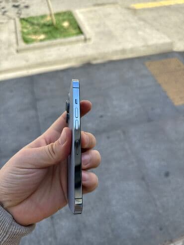 айфон 12 про макс бу: IPhone 13 Pro Max, 256 GB, Göy, Zəmanət, Simsiz şarj, Face ID — 4