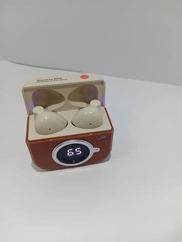 Ferrari: Simsiz (Bluetooth) Qulaqcıqlar, rəng - Bej — 4