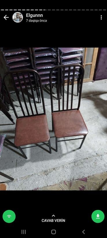 стол и стулья: Salam hor.Etli musteriler. Masa ve oturacaqlar bir cox cesidlerimiz — 26