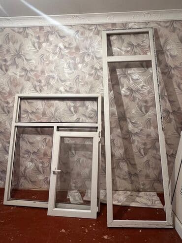 PVC pəncərə dəsti - Ağ rəngli PVC profildən hazırlanmış pəncərə lalafo.az -da — 1 PVC pəncərə dəsti - Ağ rəngli PVC profildən hazırlanmış pəncərə — 1