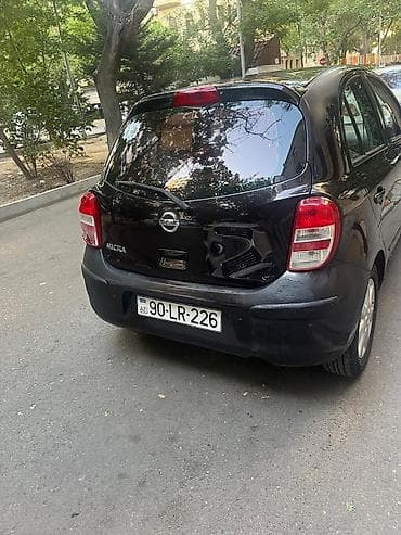 evakuator satisi: Nissan Micra hatchback - Kuzov: 5 qapılı,qehveyi - Mühərrik: benzin — 2