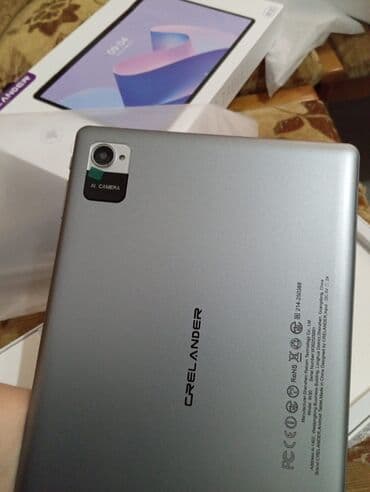 CRELANDER planşet – W30 modeli - Korpus: gümüşü rəng, metal arxa səth