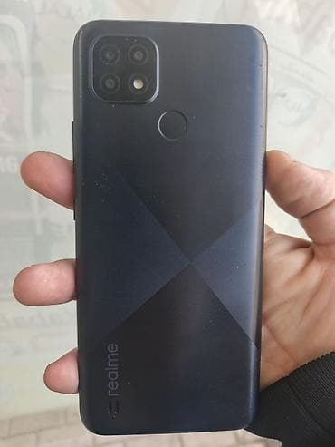 xiaomi mi11 t: Realme C21, 32 GB, rəng - Qara, Barmaq izi — 2