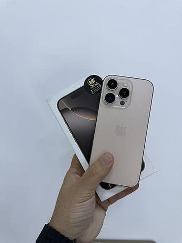 iphone 14 islenmis: IPhone 16 Pro, 256 GB, Qızılı, Face ID — 1