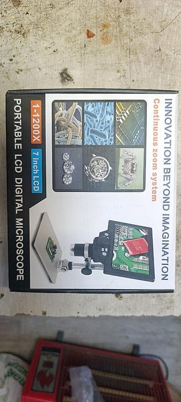 Portativ LCD Rəqəmsal Mikroskop – 7 düymlük ekranlı - Böyütmə lalafo.az -da Portativ LCD Rəqəmsal Mikroskop – 7 düymlük ekranlı - Böyütmə