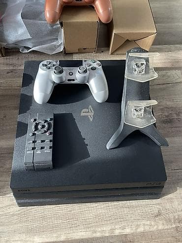 PlayStation 4 Pro oyun konsolu dəsti Komplekt: - PS4 Pro (1TB, 4K — 5