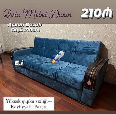 islenmis seyf qapi: Divan, Yeni, Açılan, Bazalı, Vеlur parça, Ödənişli çatdırılma — 1