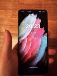 s21 ikinci el: Samsung Galaxy S21, 128 GB, rəng - Qara, Barmaq izi, Sensor — 1