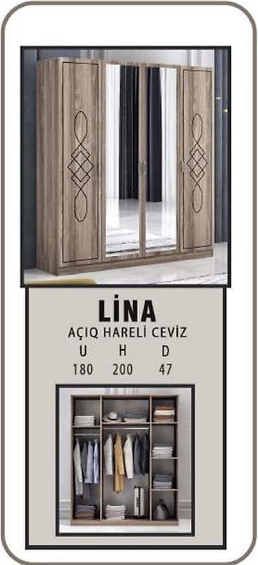 LİNA paltar şkafıdolab,qarderob Fabrik istehsalı mebellərin topdan