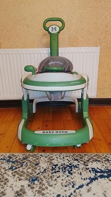 kidilo коляска 3 в 1: Uşaq gəzdirici/yeriyən – Baby Hello 3-də-1 - Funksional 3 rejim — 5