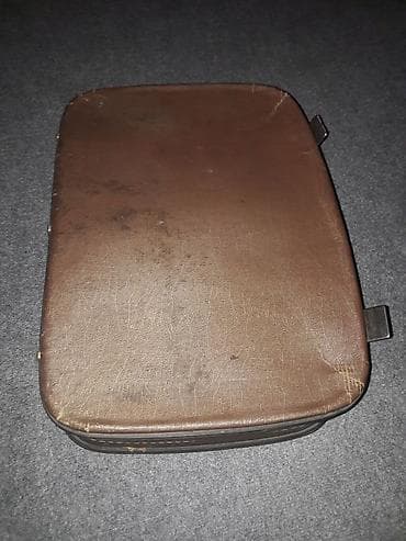 Digər idman və istirahət malları: Məhsul: Retro sərt korpuslu çamadan - Material: sərt karton/plyonka — 3