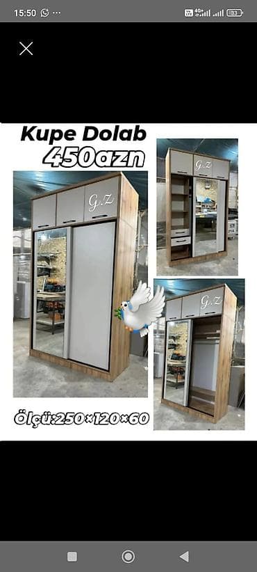 ref: Yeni, 2 qapılı, Kupe, Düz dolab — 1