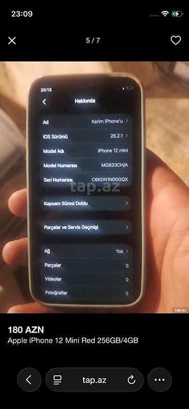 IPhone 12 mini, 256 GB — 5