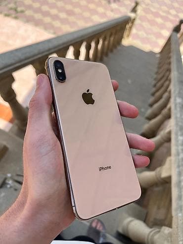 2.el macbook: IPhone Xs Max, 64 GB, Matte Gold — 1