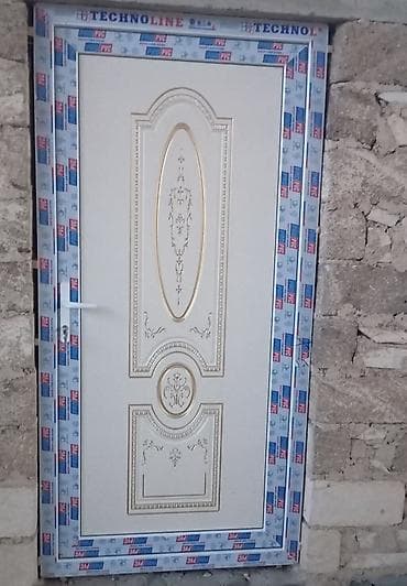 ucuz taxta: PVC qapı – Technoline Pro PVC profilli - Material: PVC profil — 1