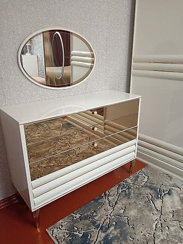 yatag mebili: Yataq otağı mebel dəsti - Komplekt: sürgülü qapılı şkaf (biri — 1