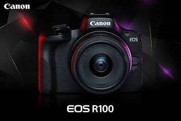 canon adapter: Canon EOS R100 — yüngül və güclü mirrorless fotoaparat - RF bayonetli — 1