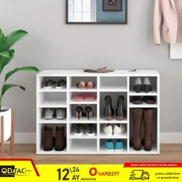 ofis dolab: Yeni, 4 qapılı Düz dolab, Ayaqqabı dolabı, Azərbaycan — 1