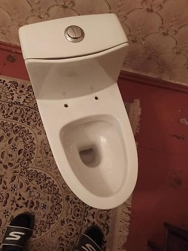 Asia: Bir hissəli döşəməüstü unitaz - Material: sanitar fajans/keramika — 3