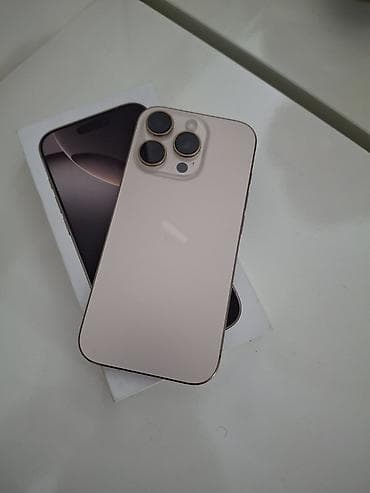 islenmis notebook satisi: IPhone 16 Pro, Desert Titanium — 3