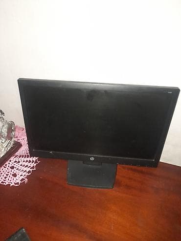 android manitorlar: HP LED monitor - Model: HP V197 (etiketdə göstərilir) - Ekran — 1