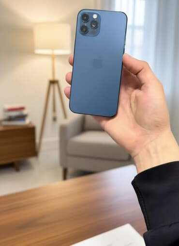 телефон fly era energy 2: IPhone 12 Pro, 128 ГБ, Pacific Blue — 1