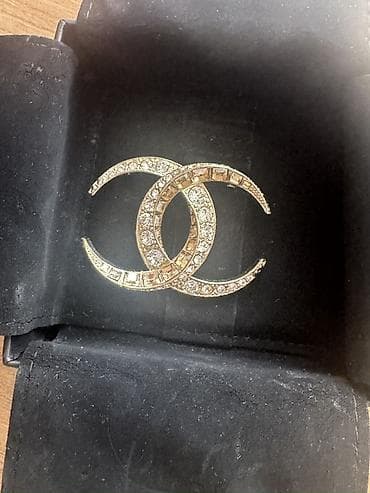 Şəxsi əşyalar: CHANEL krisTAL QAWLI broş – ORJINALDIR BAHA ALINIB 280manat REAL — 3