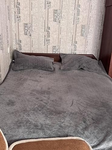 2 neferlik matras: Taxta karkaslı iki nəfərlik çarpayı - Ölçü: təxmini 160×200 sm — 3