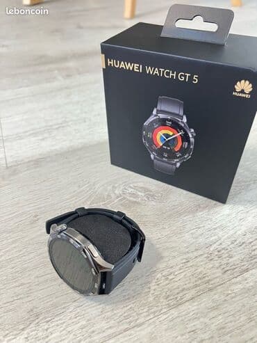 kontakt home iphone 12 pro max: Yeni, Smart saat, Huawei, Suya davamlı, rəng - Qara — 2