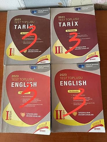 Məhsul: DİM “Test Toplusu” və əlavə hazırlıq vəsaitləri dəsti Tərkib — 2