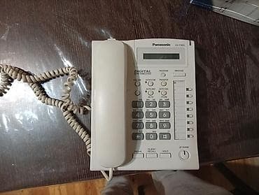 tda: Stasionar telefon Panasonic, Simli, Yeni — 2
