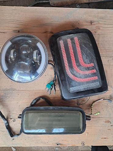 azsamand fara: Avtomobil üçün işıqlandırma dəsti - 1 ədəd dairəvi LED farı: 7 — 1