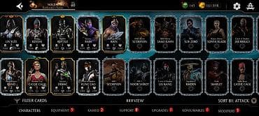 Məhsul: Mortal Kombat Mobile oyun hesabı (iOS/Android) Hesab Əla — 8