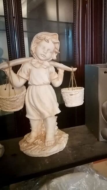 gözel qiz sekilleri profil ucun: Fiqur, Gips, rəng - Bej — 2